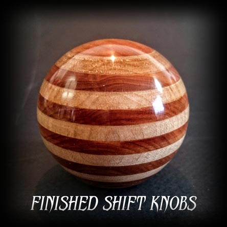 Custom wood shift knobs gallery